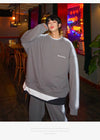 Sports set unusual double layered embroidered sweatshirt tracksuit and matching joggers in 3 colors
