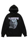 Monster print hoodie zombie pullover premium creepy jumper