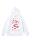 Dragon hoodie anime raver top grunge premium oriental jumper