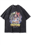 Creepshow print t-shirt retro movie tee 80s top vintage grey