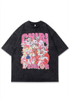Sailor Moon t-shirt Japanese cartoon tee retro anime top