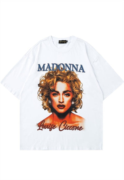 Madonna t-shirt Vogue tee vintage wash queen of pop top