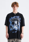 Apocalypse t-shirt cemetery print tee rave punk gothic top