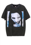 Marilyn Manson t-shirt rocker Gothic tee washed out black