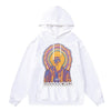 Jimmy Hendrix hoodie voodoo pullover raver top popart jumper