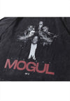 Vintage rapper print t-shirt old Mogul tee retro hip-hop top