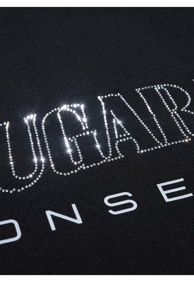 Sugar daddy t-shirt embellished tee diamante studded top