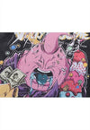 Anime t-shirt vintage wash Dragon Ball top long tee grey