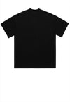 Metal band t-shirt metalcore punk tee rocker top in black