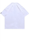 Scream t-shirt grunge tee retro print top in white