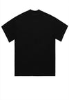 New York t-shirt big apple tee NYC slogan grunge top black