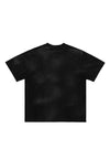 San Francisco t-shirt tie-dye tee Bay area top in acid black