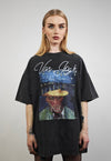 Van Gogh t-shirt vintage artist tee grunge top in acid grey