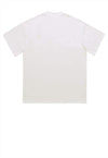 Body print t-shirt raver tee grunge hip-hop top in white