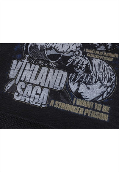 Vinland Saga sweater anime knit distressed Manga jumper