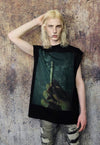 Cigarette sleeveless t-shirt Y2K print tank top surfer vest