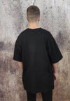 Creepy t-shirt 90s religion graffiti top grunge tshirt black