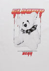 Punk bear t-shirt vintage teddy print tee gloomy slogan top