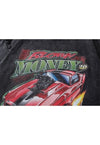 Racing car t-shirt old automobile tee retro grunge top grey