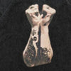 Tattoo t-shirt knuckles print top vintage wash punk tee