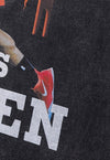 James Harden t-shirt basketball tee Rockets top in grey