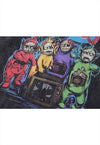 Zombie t-shirt Teletubbies vintage wash top long monster tee