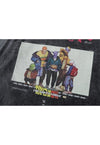 Anime print t-shirt old monsters long tee retro cartoon top