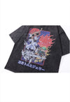 Tom & Jerry t-shirt old cartoon tee retro poster top in grey