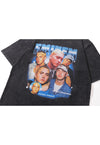 Eminem t-shirt Slim Shady tee retro rapper top hip-hop pullover in vintage grey