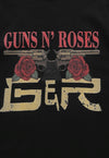 Rock band t-shirt retro guns and roses tee grunge punk top