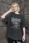 Metalcore t-shirt vintage rock band tee grunge skater top