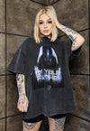 Star wars t-shirt premium vintage wash grunge movie tee grey