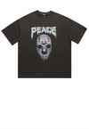 Jason mask t-shirt horror movie tee grunge top in black