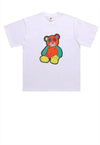 Teddy bear t-shirt money print tee retro grunge top in black