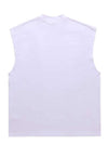 Abstract sleeveless t-shirt raver tank top retro surfer vest