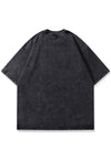 Rasen Maru t-shirt Anime tee retro Naruto anime top in grey