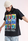 David Bowie t-shirt Marilyn Monroe tee skater top in white