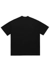 No tears slogan t-shirt cry boy tee grunge top in black