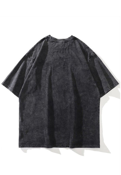 Billie Eilish t-shirt famous singer tee retro bad guy top in vintage grey