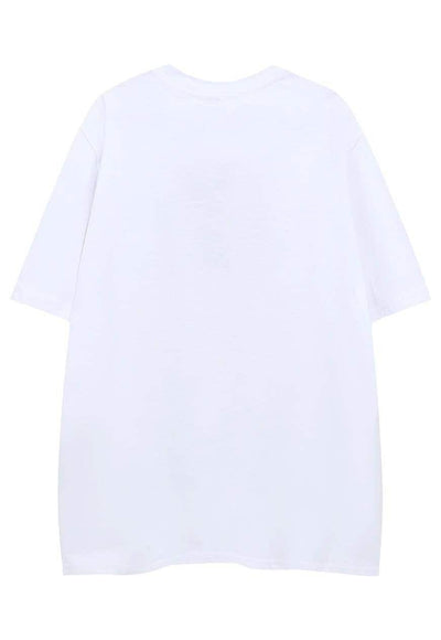 Peace slogan t-shirt dove tee retro cartoon top in white