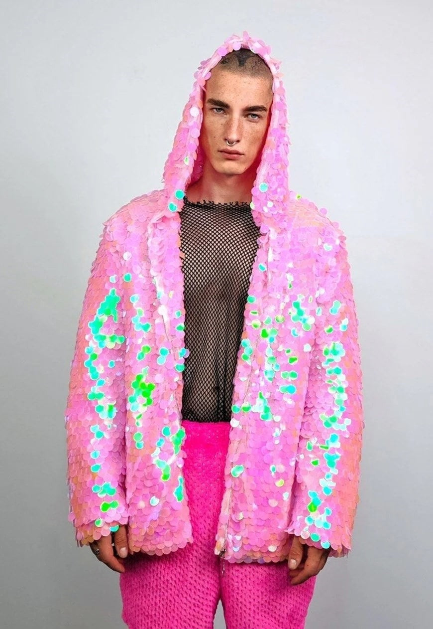 Mermaid sequin jacket hotsell