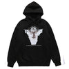 God hoodie Gothic statue pullover punk top desire jumper