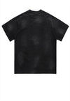 Pistol t-shirt retro gun print tee grunge punk top in black