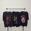 Anime print vintage wash t-shirt sample sale 3 for 2
