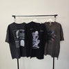 strange vice city PRINT vintage wash t-shirt sample sale 3 for 2