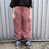 Faux fur joggers luxury fluffy pants handmade fleece trousers long hair premium overalls in brown