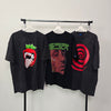 Creative Printed vintage wash t-shirt sample sale 3 for 2