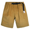 Corduroy shorts Japanese utility belt attached casual cropped pants