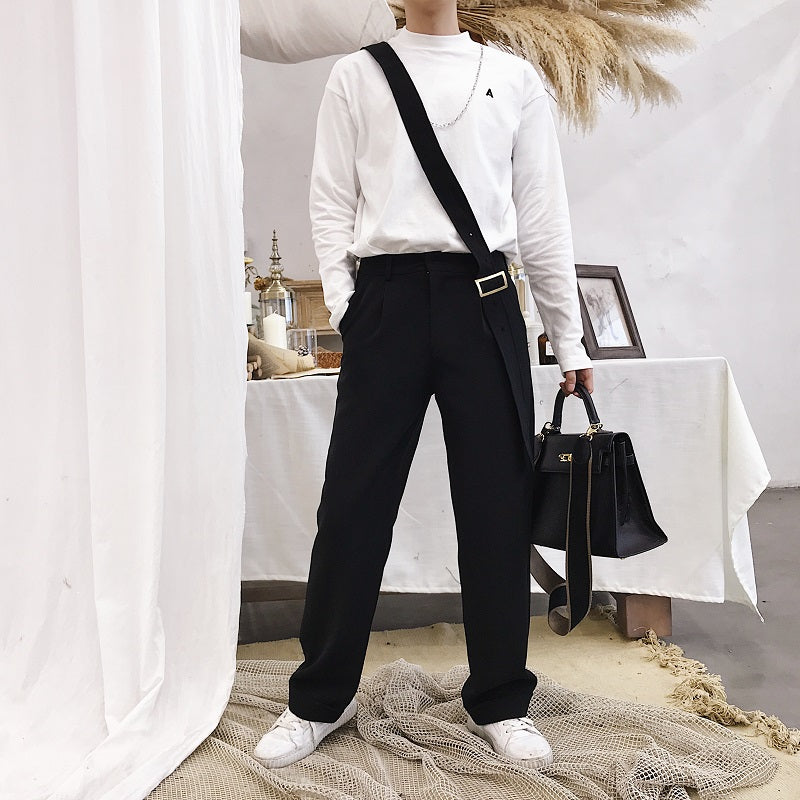 35cm Unisex Elastic Pant 3 Clip Trousers Braces Suspenders Shoulder Belt  Straps  eBay