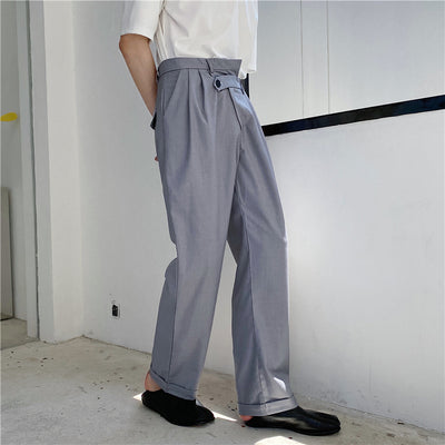 Summer straight small trousers